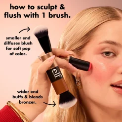 Cream Blush & Bronzer Duo Brush