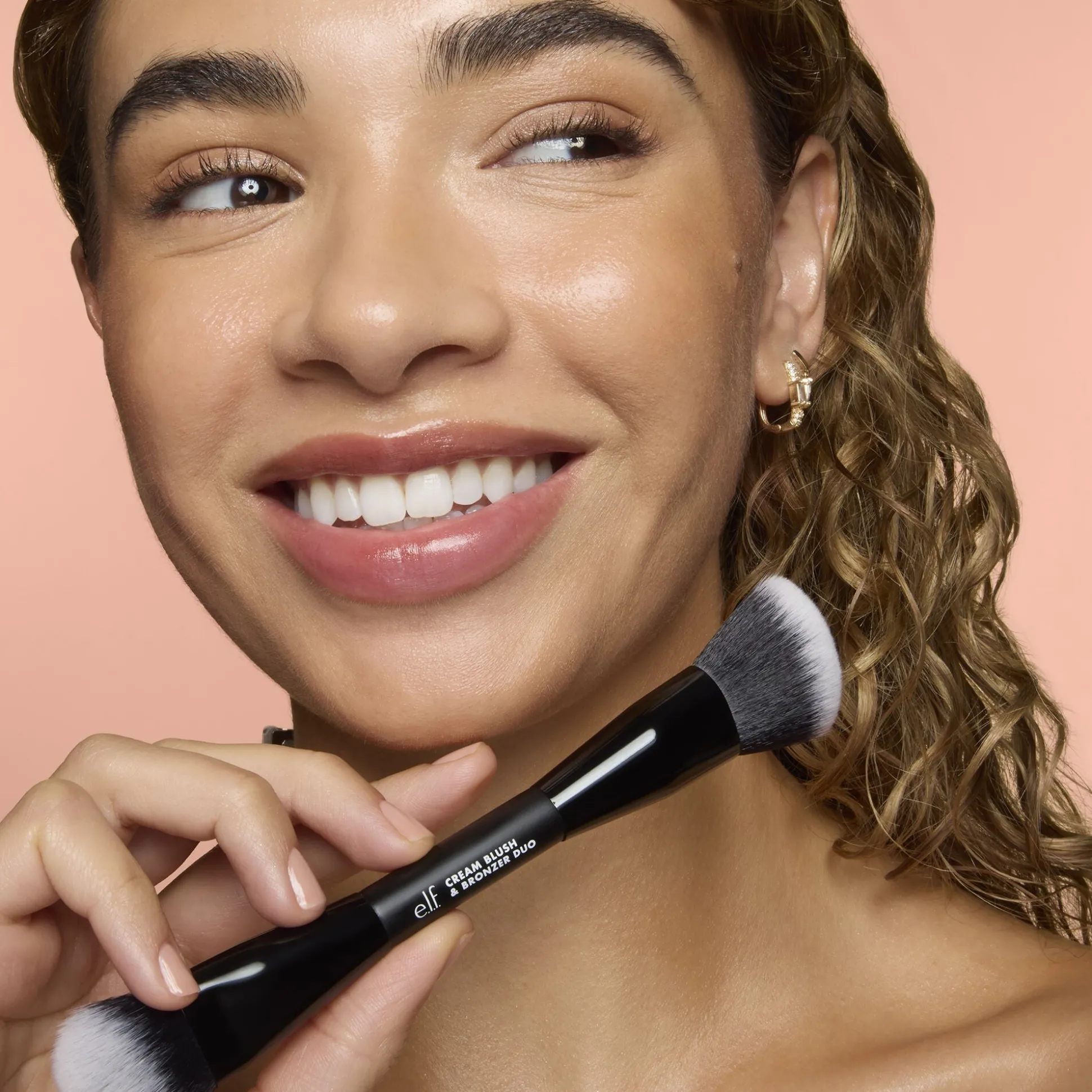 Cream Blush & Bronzer Duo Brush