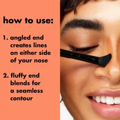 Dual-Ended Nose Contour Brush