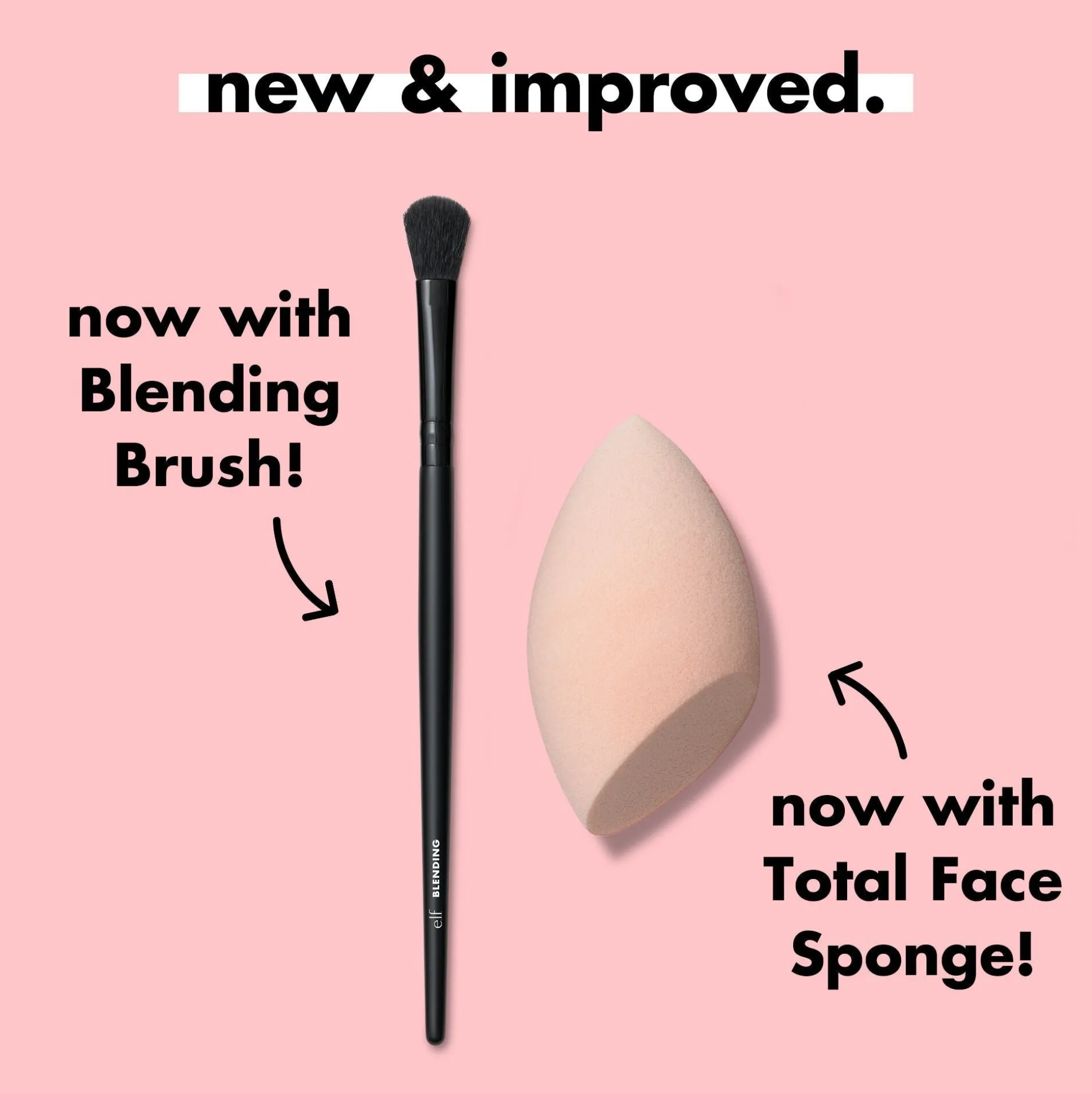 Full Face & Eye Makeup Brush Set with Travel Case