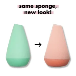 Halo Glow Angled Silicone Face Sponge