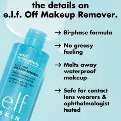 Holy Hydration! e.l.f. Off Makeup Remover