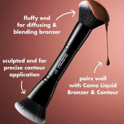 Liquid Bronzer & Contour Duo Brush