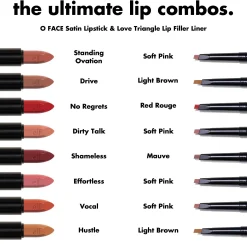 O FACE Satin Lipstick