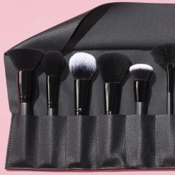 17-Piece Ultimate Makeup Brush Set & Travel Roll