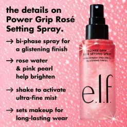 Power Grip Rosé Setting Spray