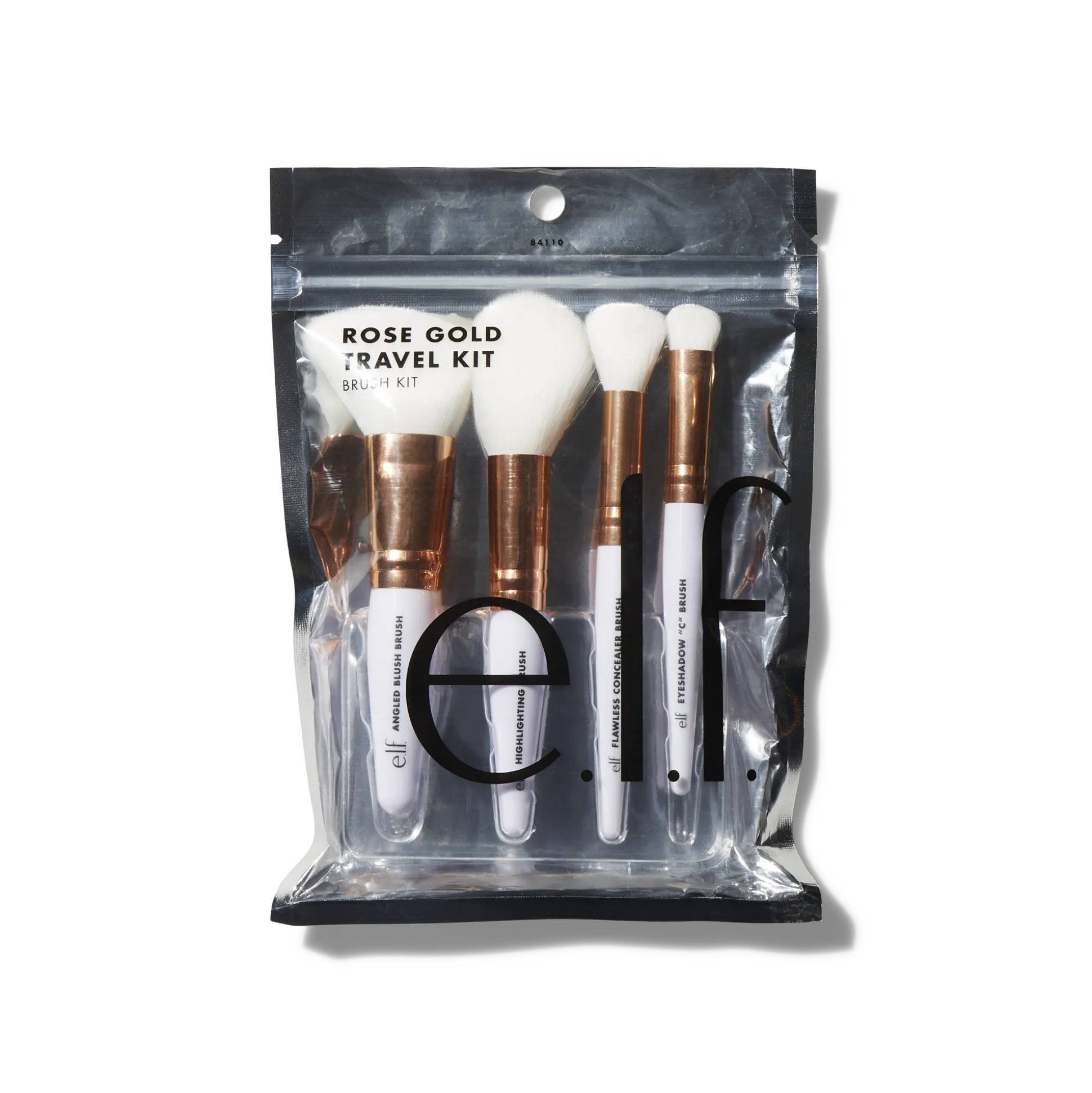 Rose Gold Travel Brush Kit
