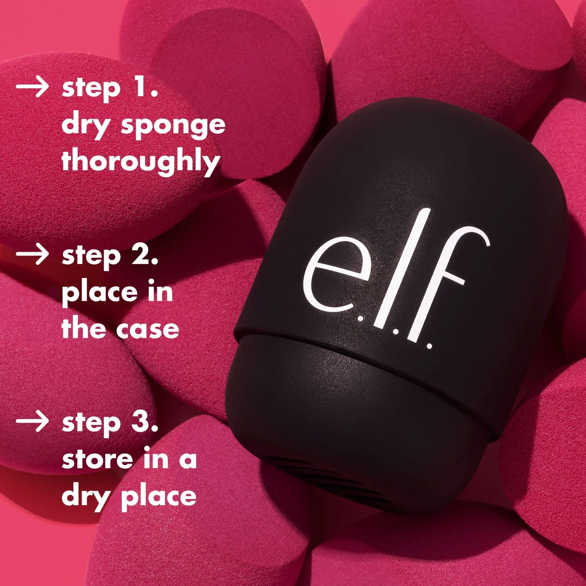 Safe Travels Face Sponge Case