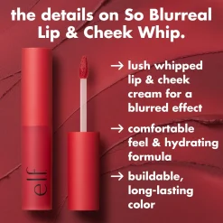 So Blurreal Lip & Cheek Whip