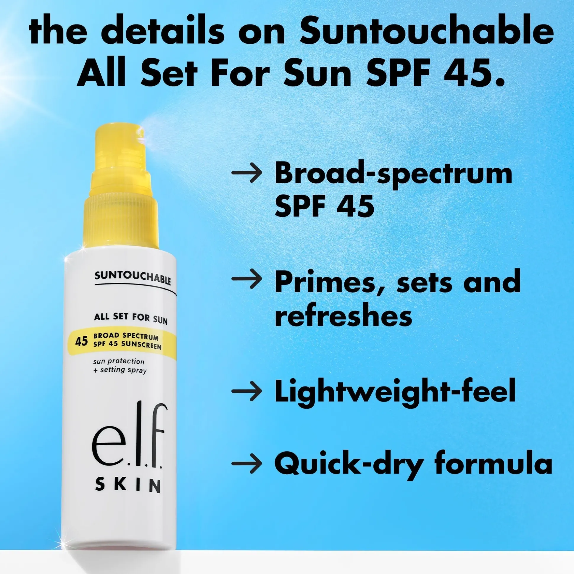 Suntouchable All Set for Sun SPF 45