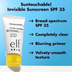 Suntouchable Invisible Sunscreen SPF 35