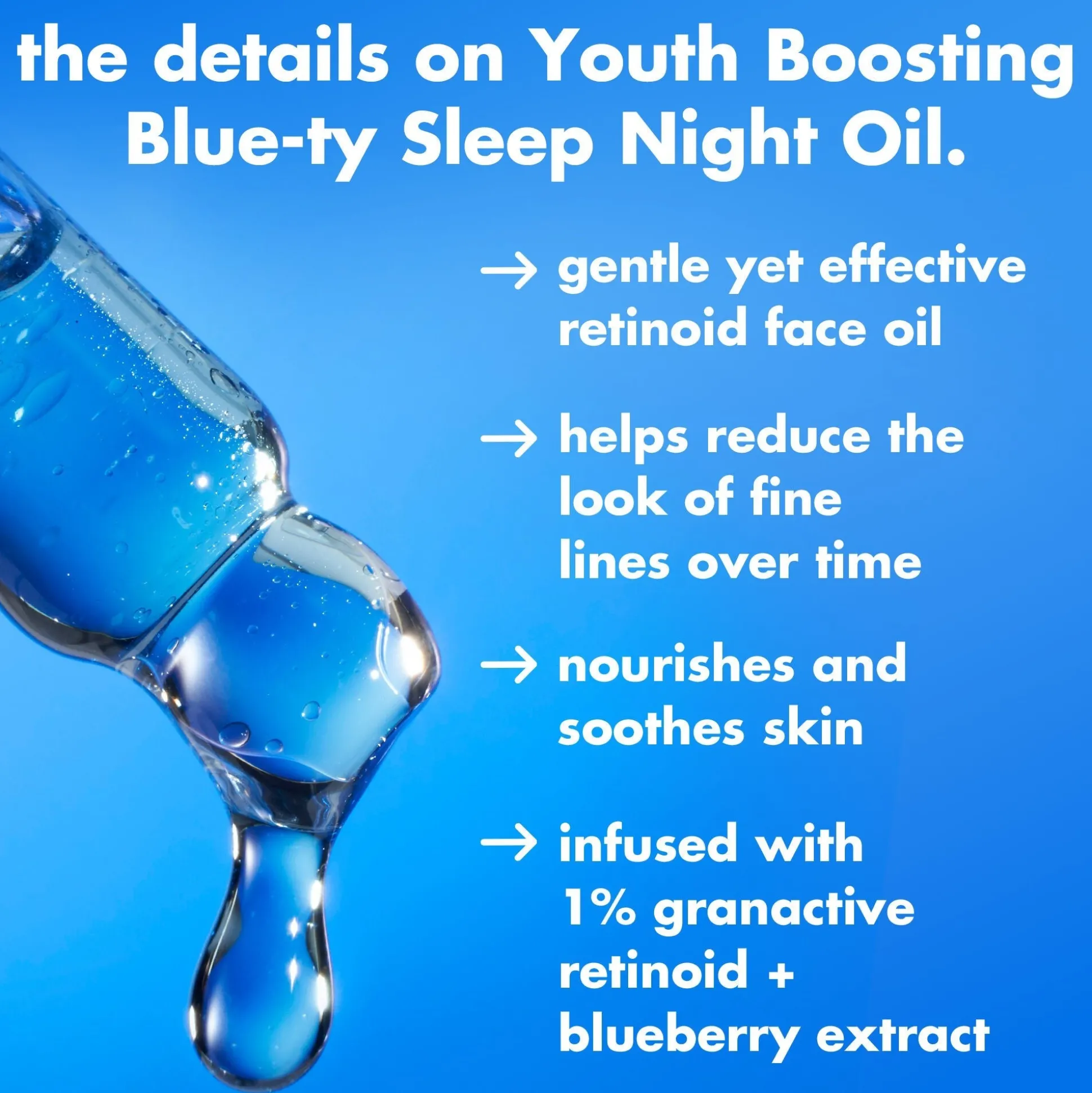 Youth Boosting Blue-ty Sleep Night Oil